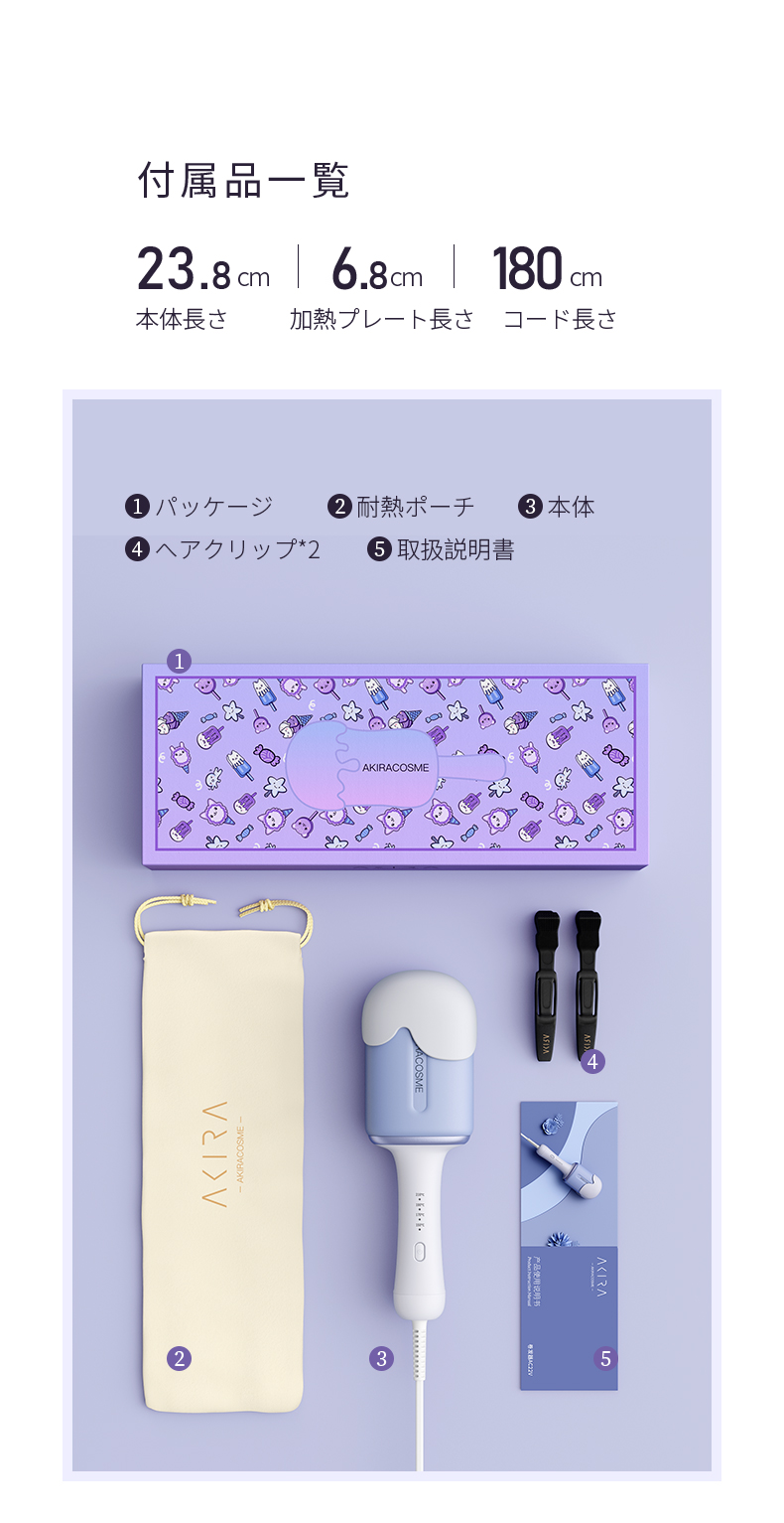 アイスクリームデザイン — コンパクトで持ち運び便利